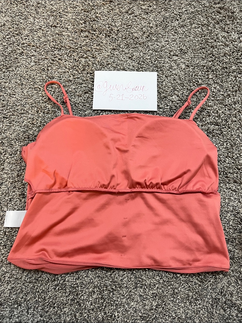 Express Body Contour Ruched Mesh Top - Picture 6 of 10